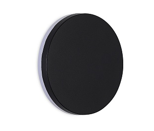 Настенный светильник Eclipse 12Вт, D150хW50мм, 877Lm, 3000К, IP65, черный