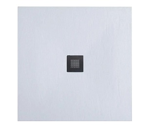 Душевой поддон Allen Brau Priority 90x80 8.31001-21 белый камень