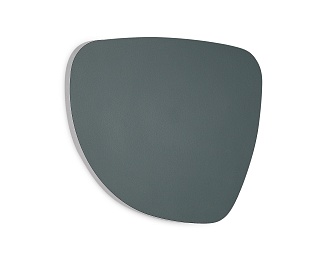 Декоративная панель Grimm для Base DL20781 (асимметричный треугольник), H200xL160xW11мм, IP20, матовый изумруд